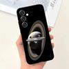 Cover per telefono con navi di Star Trek per Samsung S25, S24, S21, S22, S23, S30, Ultra, S20, Plus, Fe, Lite, Note, 10, 9, 5G, colore nero.