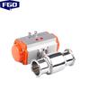 FGO Pneumatic Quick-Install Sanitary Clamp Ball Valve