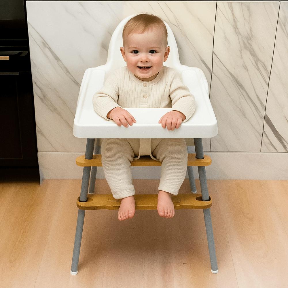 Adjustable High Chair Footrest Stable Design Highchair Accessory Nursery Furniture
