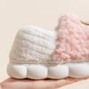 Fashion Crestar Women's Cotton Slippers Girls Lady Winter Warm Home Shose Indoor Comfortable Plush Slippers Couple Flat Fuzzy Shoes