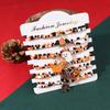 Halloween Rice Bead Bracelet Pumpkin Bat Ghost Dark Design Bracelet 1/6 Set Holiday Party Women's Jewelry Accessories