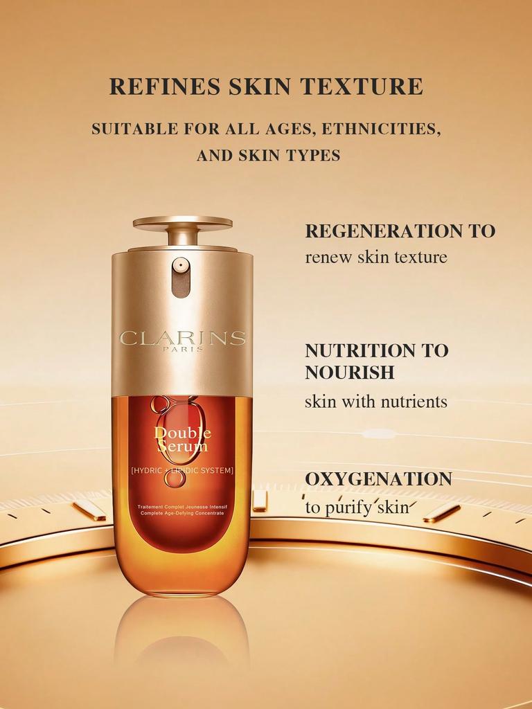 Clarins Double Serum Complete Age Control Concentrate 30ml/50ml Anti-Aging Anti-Wrinkle Essence