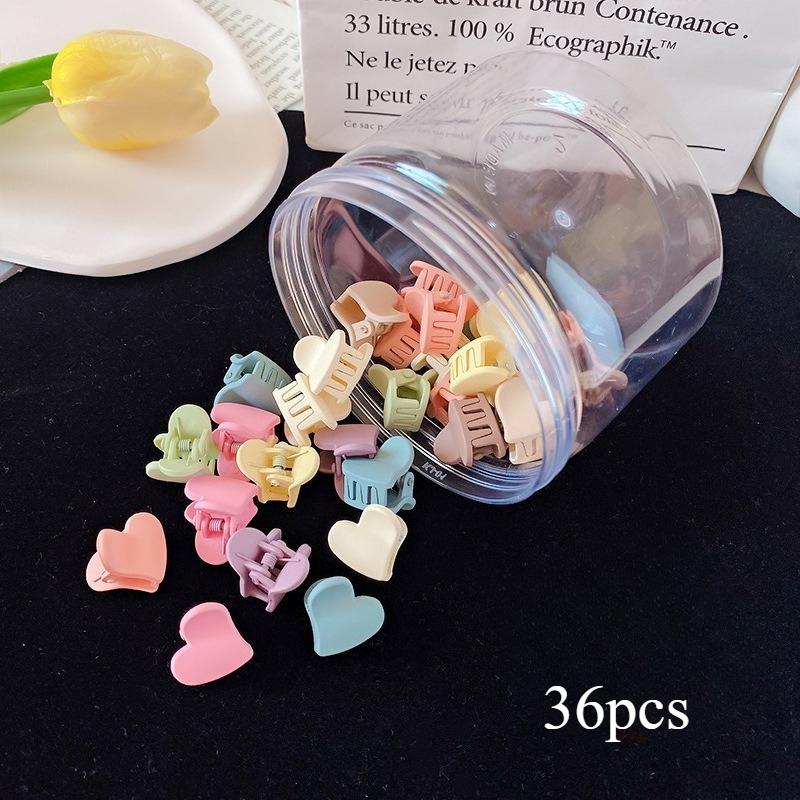 

36 шт. Красочные мини-заколки для волос, маленькие зажимы для волос, аксессуары для волос для повседневной носки, декоративные заколки для пучка, крошечные заколки для волос