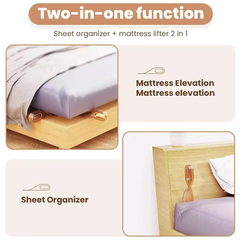 Sheet Changing Portable Tool Mattress Lifter Ergonomic Mattress Wedge Lifter Bed Aid Domestic Mattress Lifting Aid