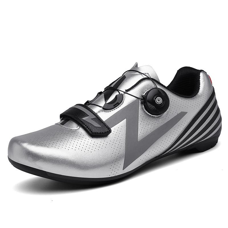 New Cycling Shoes Road Mountain Bike Men's and Women's Bicycle Lock Shoes Outdoor Cycling Lock Shoes