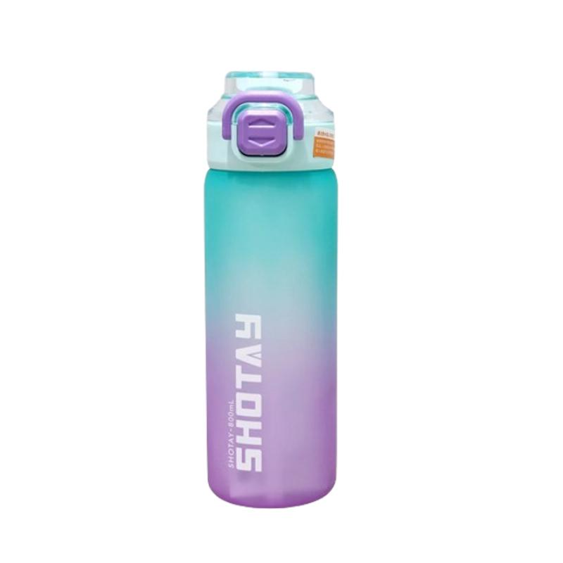 

600ml Large Capacity Sports Water Cup High Quality Plastic Water Bottle Cycling Fitness Drinking Bottles Eco-Friendly 600ml фіолетовий