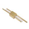 Wall Sconce Iron PC Modern Hardwired Wall Mounted Lamp Lighting Fixture for Bedroom Living Room Hallway Golden