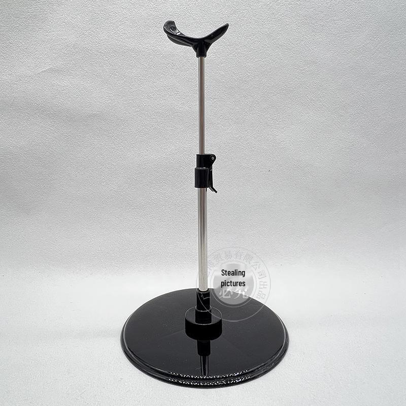 Adjustable Stainless Steel Doll Stand for 30cm to 60cm BJD Dolls with Multiple Support Points