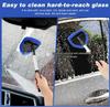Telescopic Microfiber Car Window Cleaning & Defogging Brush Set
