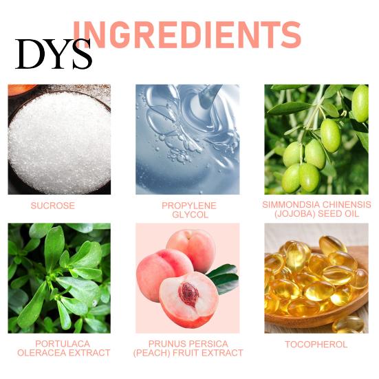 Soft Lips Treatment Lipstick Nourishing Lip Scrub 30g Exfoliating Mask for Night Repair Strawberry Orange Honey Peach Flavors Natural Care Dry Peeling