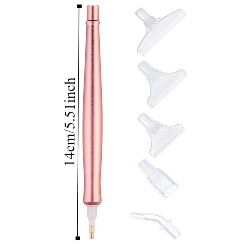 Handmade Alloy Crystal Point Drills Round Square Diamonds Electric Diamond Art Pen  DIY Projects