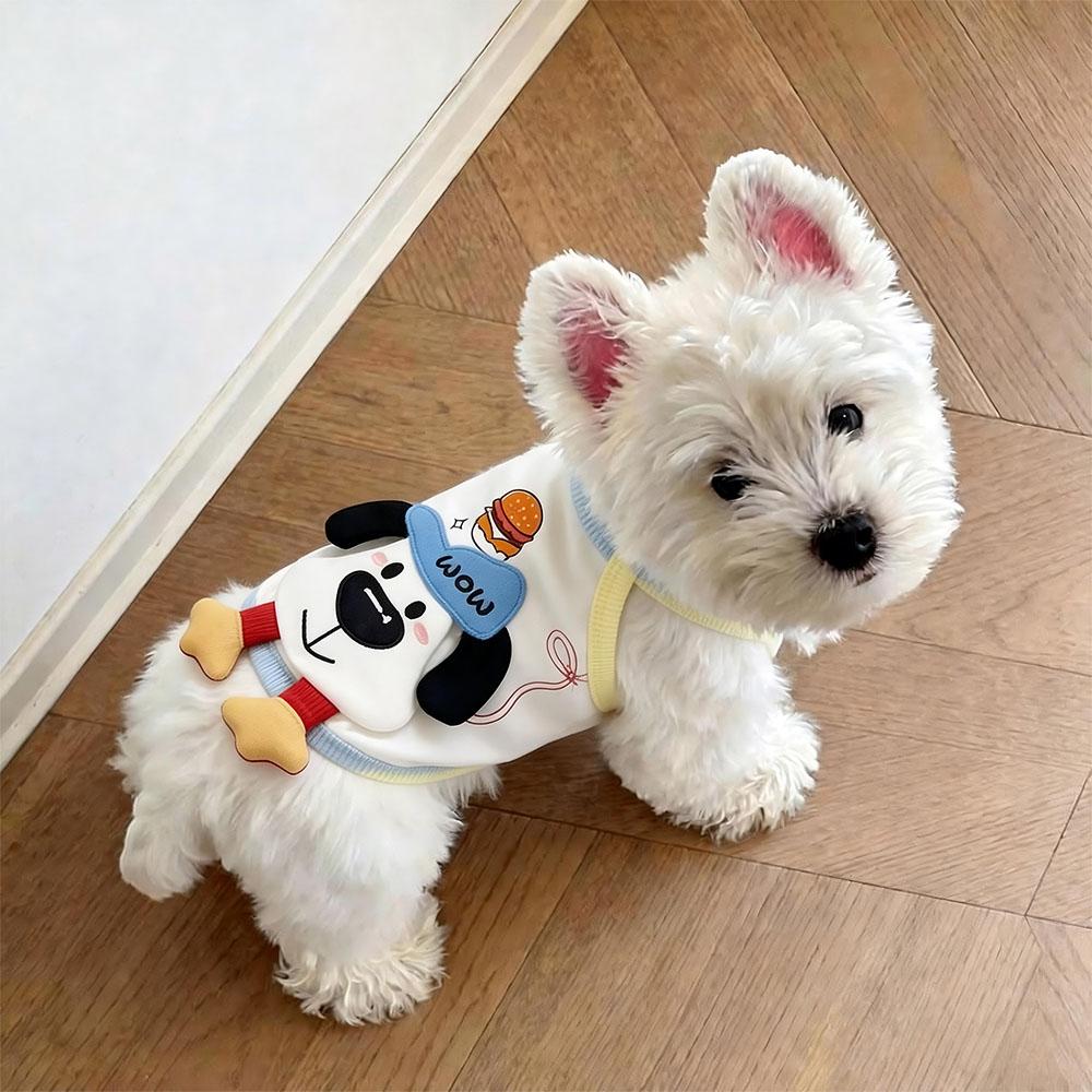Summer Cute Clothes for Dogs Cats Vest Spring Pets Clothing Cat Small Dog Cooling Vest Doggy kitty Bichon Pet Apparel Supplies