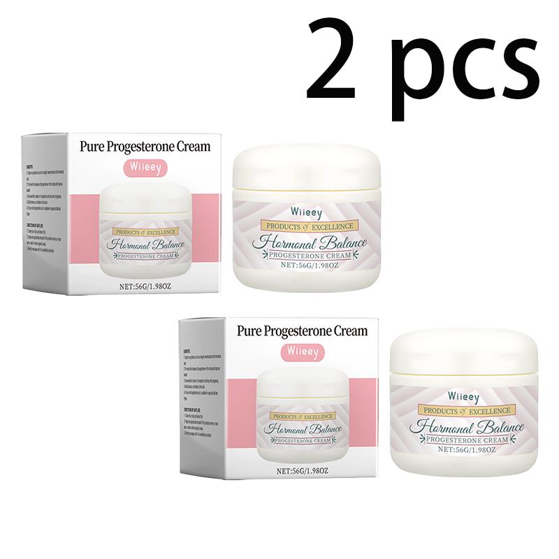 Wiieey Progesterone Treatment Milk Moisturizing and Nourishing Relief Improvement Gentle Nourishing Skin Body Balancing Treatment Milk