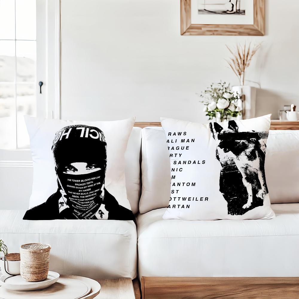 Hot Singer Esdeekid Rebel Pillow Case Sofa Living Room Bedroom Headboard Backrest Cushion Square Cushion Nap Time