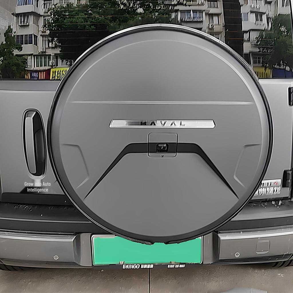 Haval Menglong Hybrid Rear Spare Tire Cover with Flowing Light