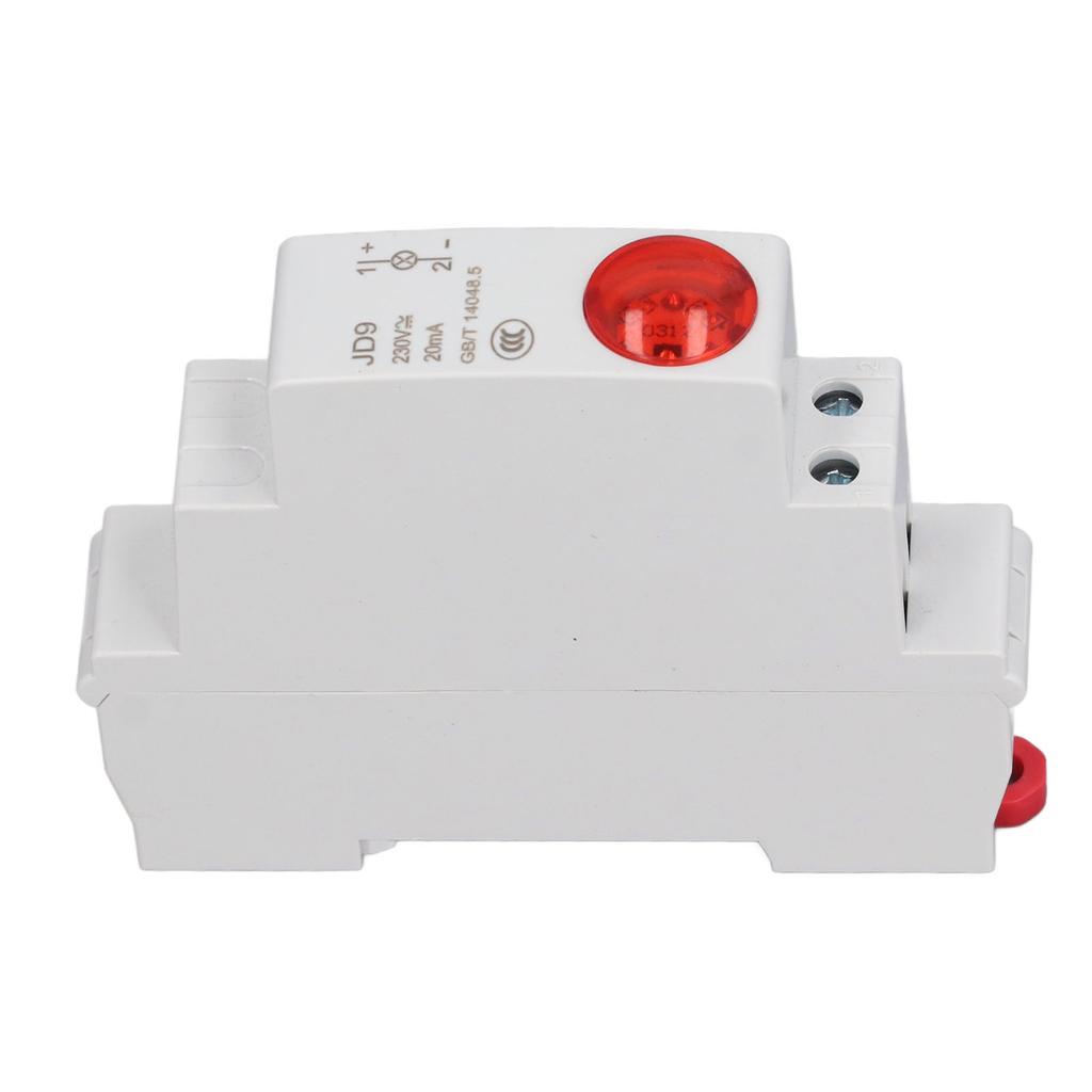 DIN Rail LED Indicator Light Circuit Signal Indication Rail Type LED Indicator for Distribution Box AC DC 230V