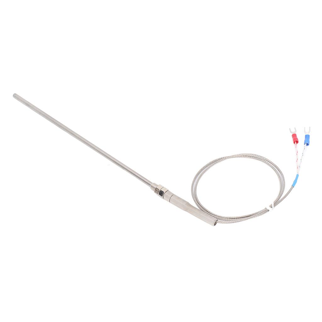 K Type Thermocouple 200mm Probe Fast Sense Response Speed Wide Measurement Range Temperature Sensor