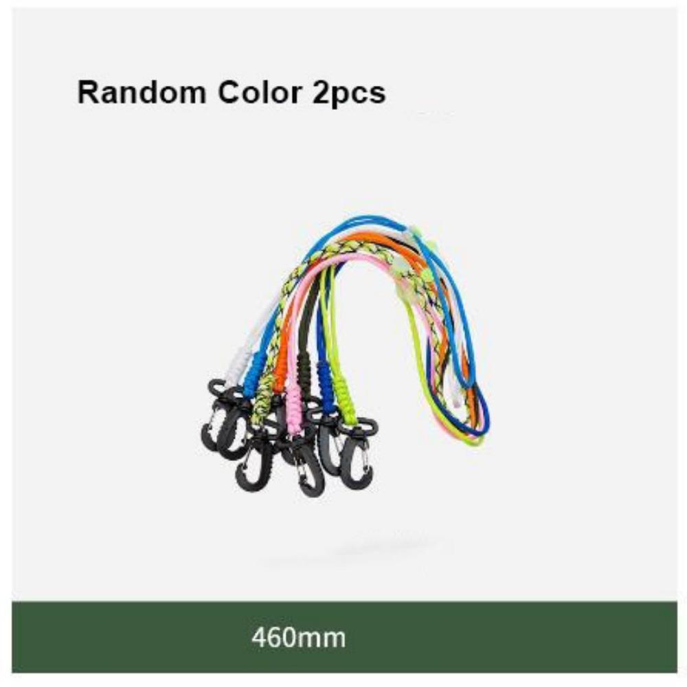 2pcs Multifunction Umbrella Rope Hook 7-Core Key Ring Carabiners Outdoor Camping Sports Accessories