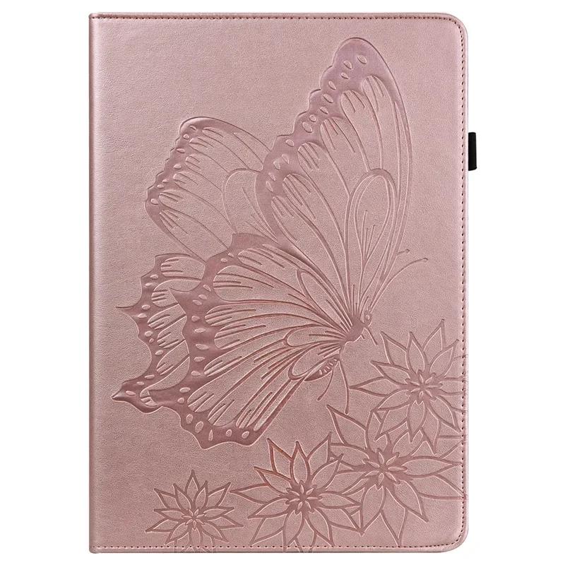 Tablet Cover PU Leather Soft TPU Cover For Matepad T10 T10S T10 S Tablet Butterfly Etui For Huawei Matepad T10 9.7   T10S 10.1   MatepadT10s 10.1inch