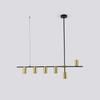 Lampa Wisząca Arizona 6 Gu10 Czarny  Light Prestige Lp-074/6Pl Bk/Gd