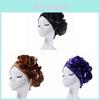 African Style Large Head Wrap Cap With Polyester Material For Party Wear