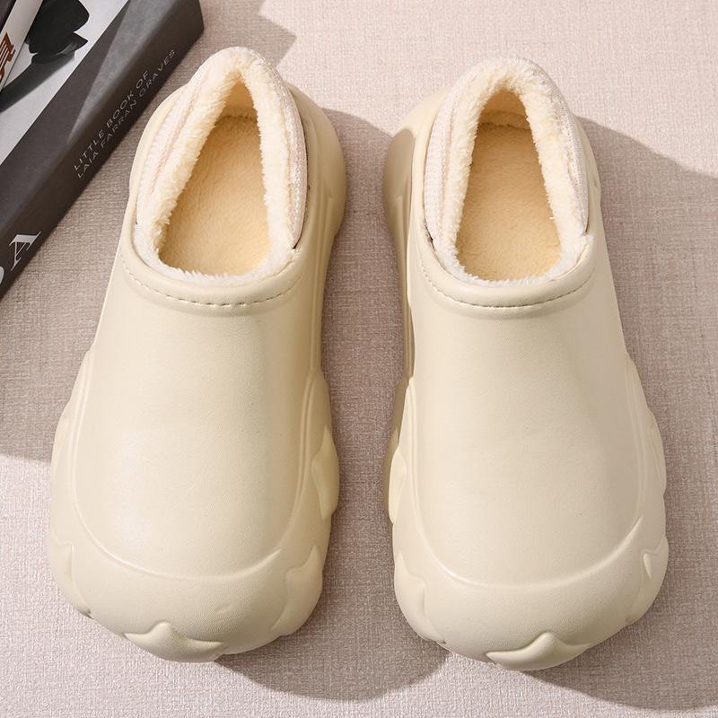 2024 Winter Erhöhende Rutschfeste Samtgefütterte Herren Warme Outdoor Baumwollschuhe