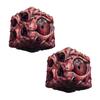 Eye of Fate Dice Resin Realistic Eyeballs Dice Collectable Spooky Pocket Dice Gift for RPGs Fans Dark Aesthetic Lovers