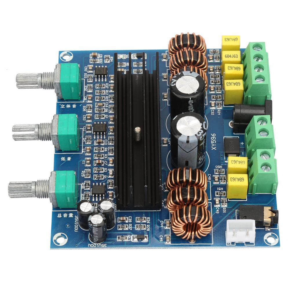 TPA3116D2 2*80W+100W 2.1 Channel Digital Stereo Subwoofer Power Amplifier Board 