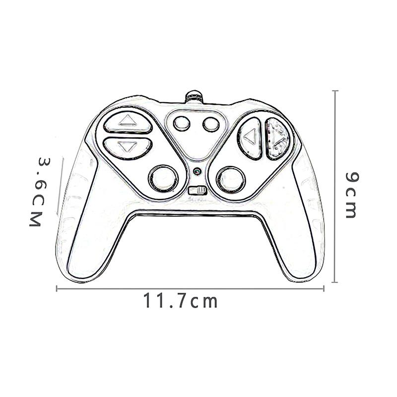 1 Set 6Ch 2.4G Transmitter Receiver Board Radio System With Rc Remote Control For Vehicles Trucks Rc Car Model Modification