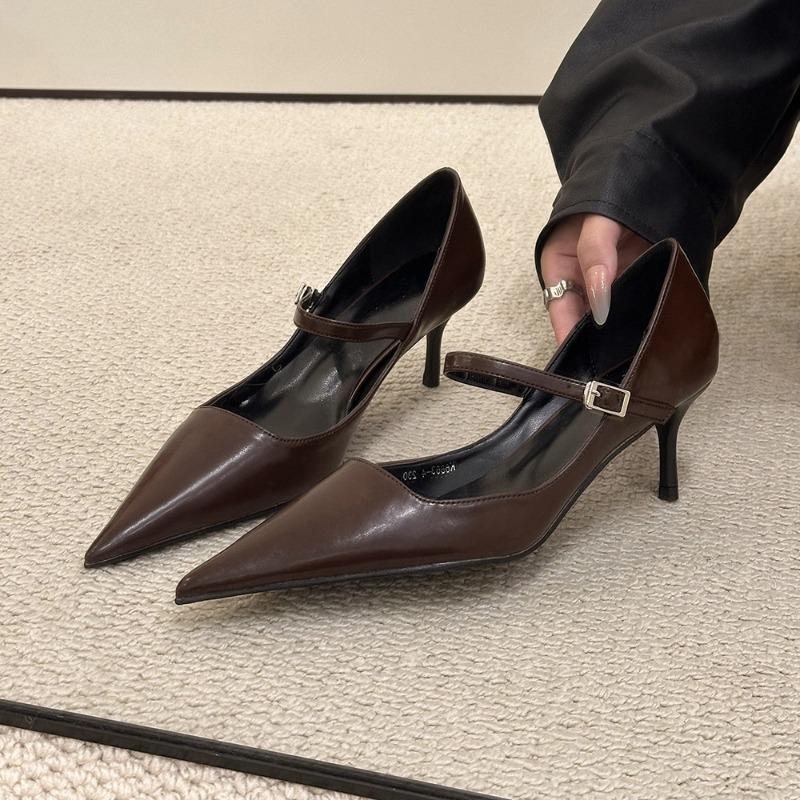 Women Shoes Fashion Pointed Toe Sexy High Heels Dress Thin Heel Shoes for Women Casual Mules Shoes Luxury Designer Shoe Zapatos