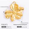 1-5Pcs 18k Real Gold Stainless Steel Charms for Jewelry Making, Bangle, Earring Charms for DIY Necklace Bracelet Jewelry Making
