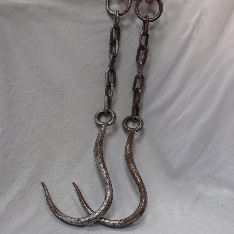 Halloween decoration hooks, prank toys, haunted house props, escape room props, scary latex hooks, hanging decorations