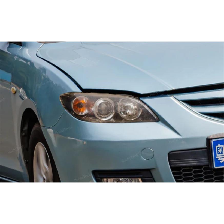 Car Headlamp Cover Headlight Lens Glass Cover Lampshade Bright Shell Lens Covers For Mazda 3 Mazda3 Axela BK Sedan 2003-2008