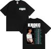 Kadec Santa Anna Eterno Tour 2026 Graphic Tshirts Unisex Unisex Fashion Vintage Short Sleeve T Shirts Cotton Oversized Tshirt