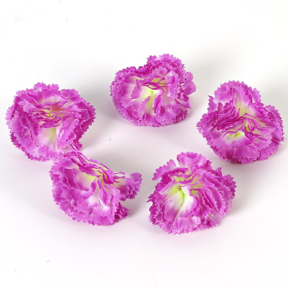 10/20Pcs Rose Artificial Flower Head Christmas Fake Flower Table Home Room Decor DIY Wreath Wedding Decoration Navidad Accessory