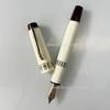 Limited White! WingSung 630 Large Resin Piston Fountain Pen N0.8 Iraurita EF/F/M Nib Gold Clip Business Student Writing Gift Pen