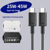 25W Dual USB-C Fast Charging & Data Cable for Samsung S20/Note10