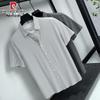 Pierre Cardin Men's Striped Short-Sleeve Wrinkle-Free Shirt