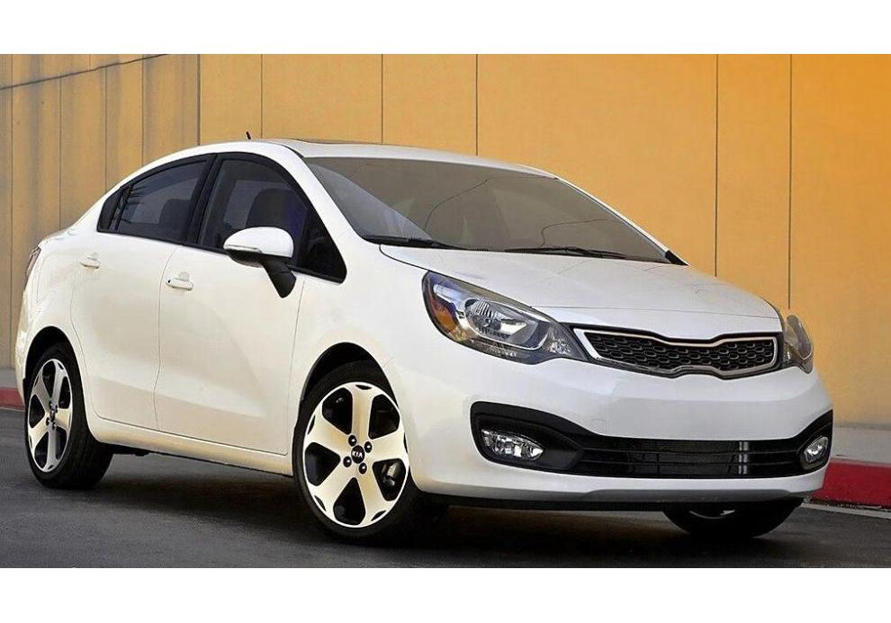 Kia RIO Sedan 2012 Overseas Headlight Cover - Transparent Front Lamp Shell