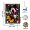 DIY Diamond Painting Mickey Drinking Coffee Cross Stitch Kit Mosaic Art Diamond Painting Full Circle Diamond Home Decoration