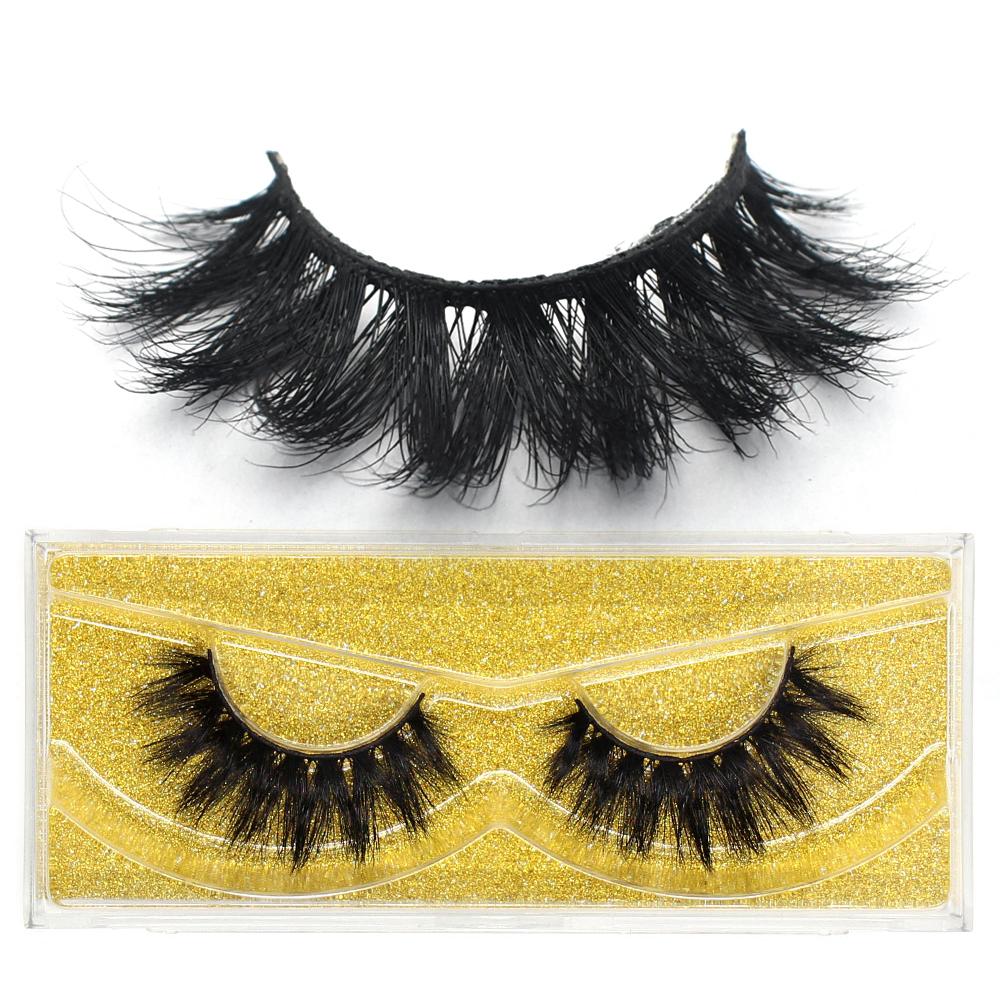 FOXESJI Wimpern 3D Nerz Falsche Wimpern Flauschig Weich Natürlicher Streifen Nerz Wimpern Verlängerung Volumen Fake Wimpern Dicke Wimpern