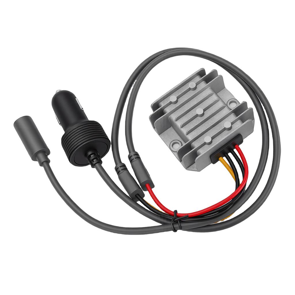 Power Adapter Fit for Mini Dish Device 12V 24V to 30V 3.5A Step Up Converter with Car Lighter No Voltage Drop