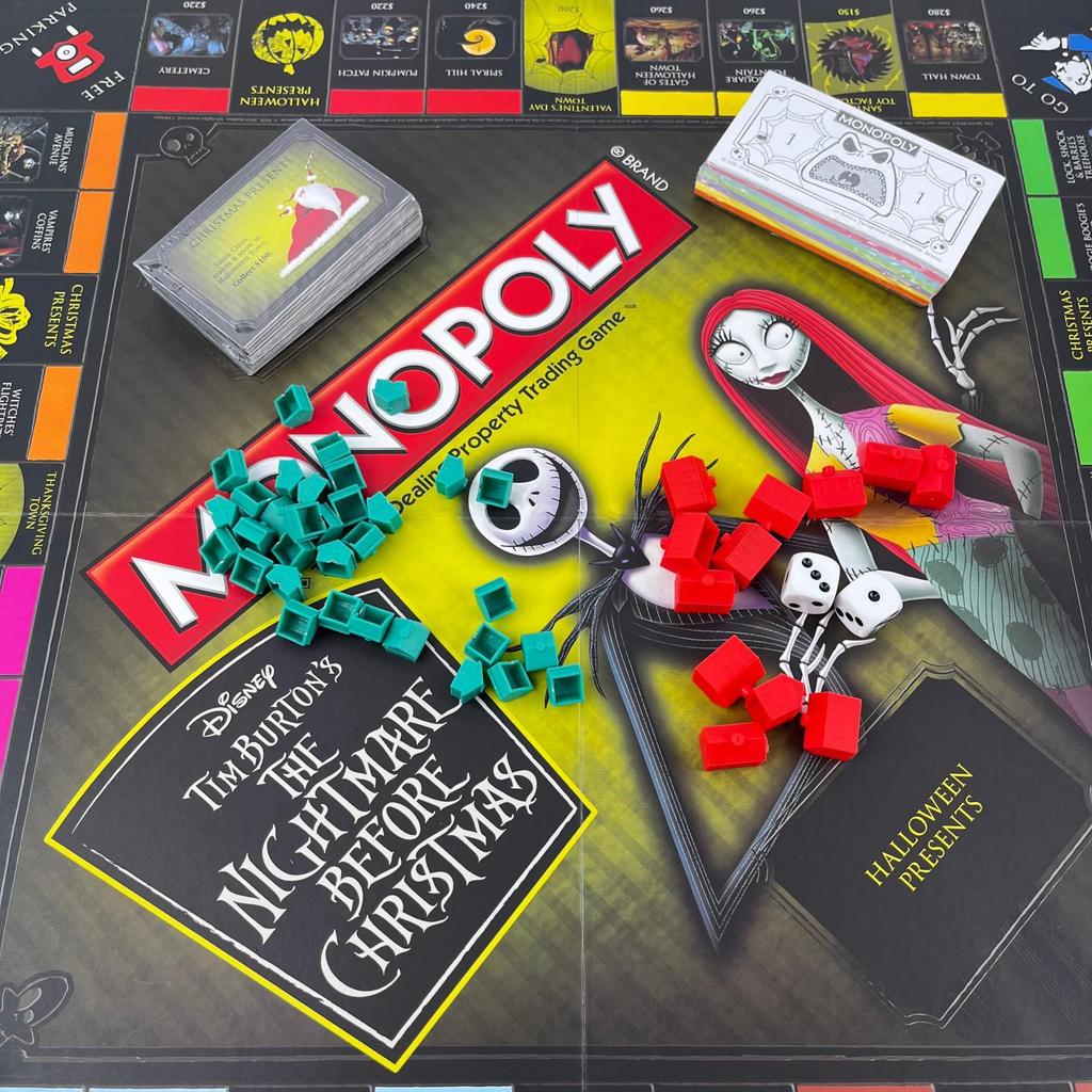 Monopoly Crossover: Dragon Ball, Game of Thrones, One Piece, Godzilla Christmas Edition Board Game
