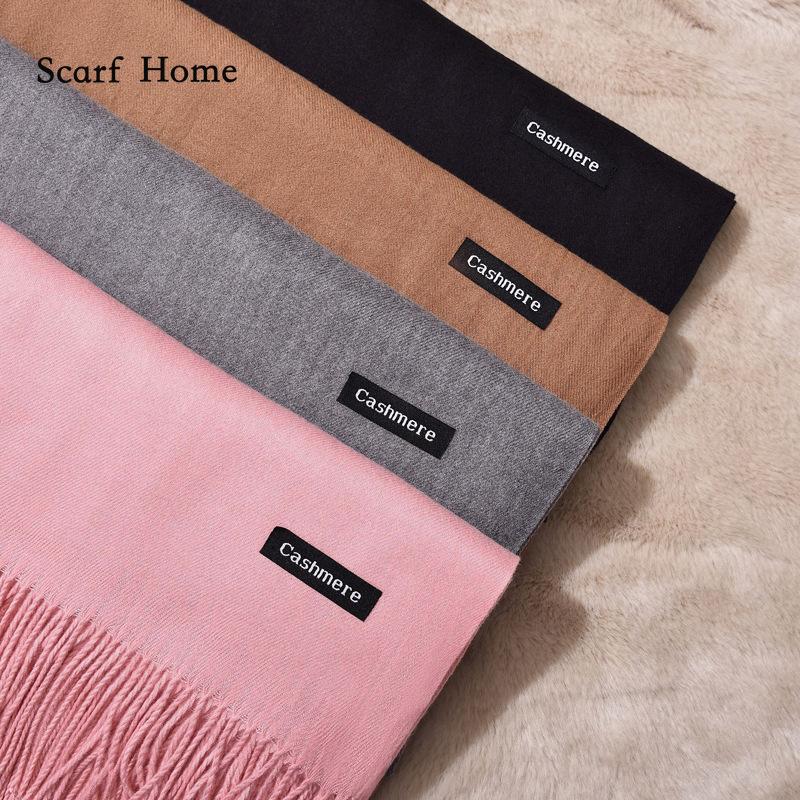 

Высококачественные роскошные кашемировые шарфы, утолщенный теплый шейный шарф для женщин