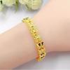 Love Heart Hollow Bracelet Zinc Zinc Alloy Chinese Style Bangles Delicate Golden Bracelet  Daily