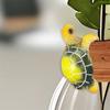 Cute Sea Turtle Flowerpot Hanger Cartoon Hanging Turtle Statue  Garden Yard Ornaments