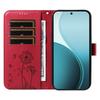 For Oppo Reno14 Pro 5G (China)/Oppo Reno14 Pro 5G (Global) Leather Wallet Case with Strap Dandelion Imprint Phone Stand Cover