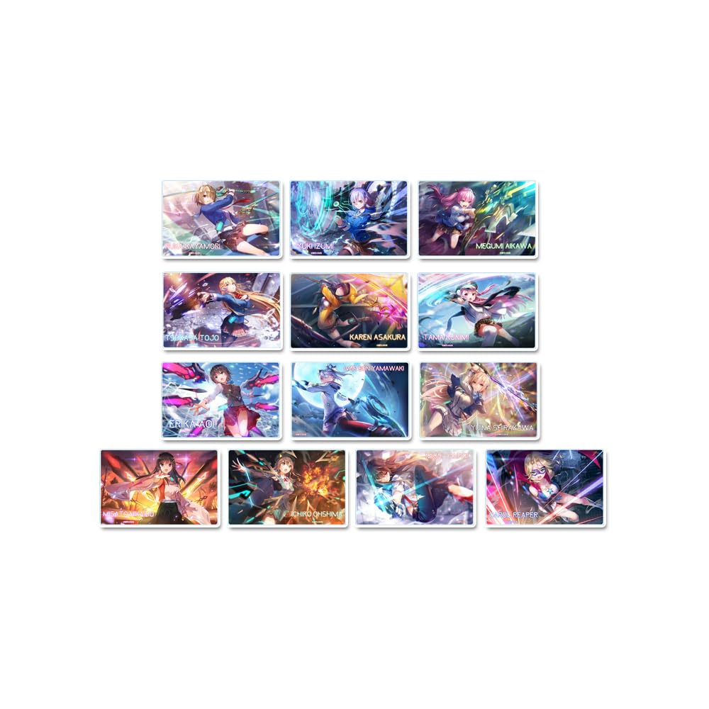 Heaven Burns Red Trading Acrylic Cards Box of 13