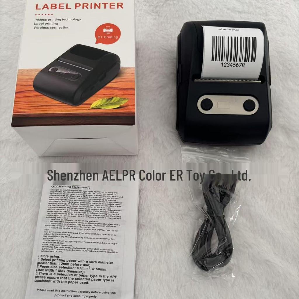 Portable Handheld Bluetooth Thermal Label Printer