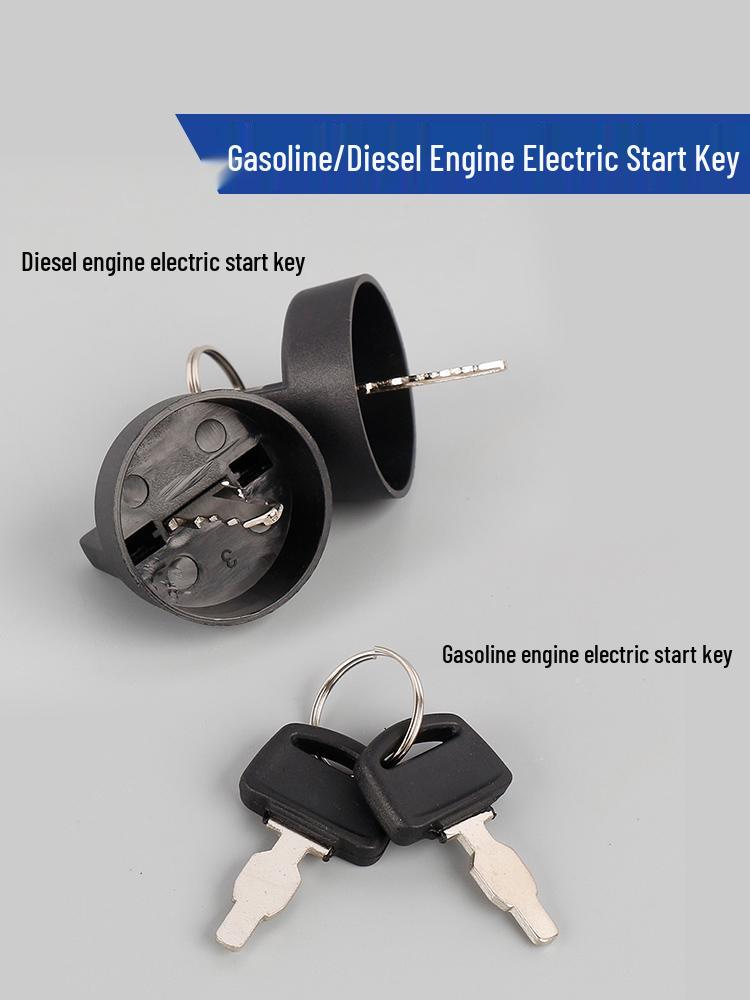 Complete Ignition Switch for Gasoline/Diesel Generators with One-Key Electric Start and Flameout Key